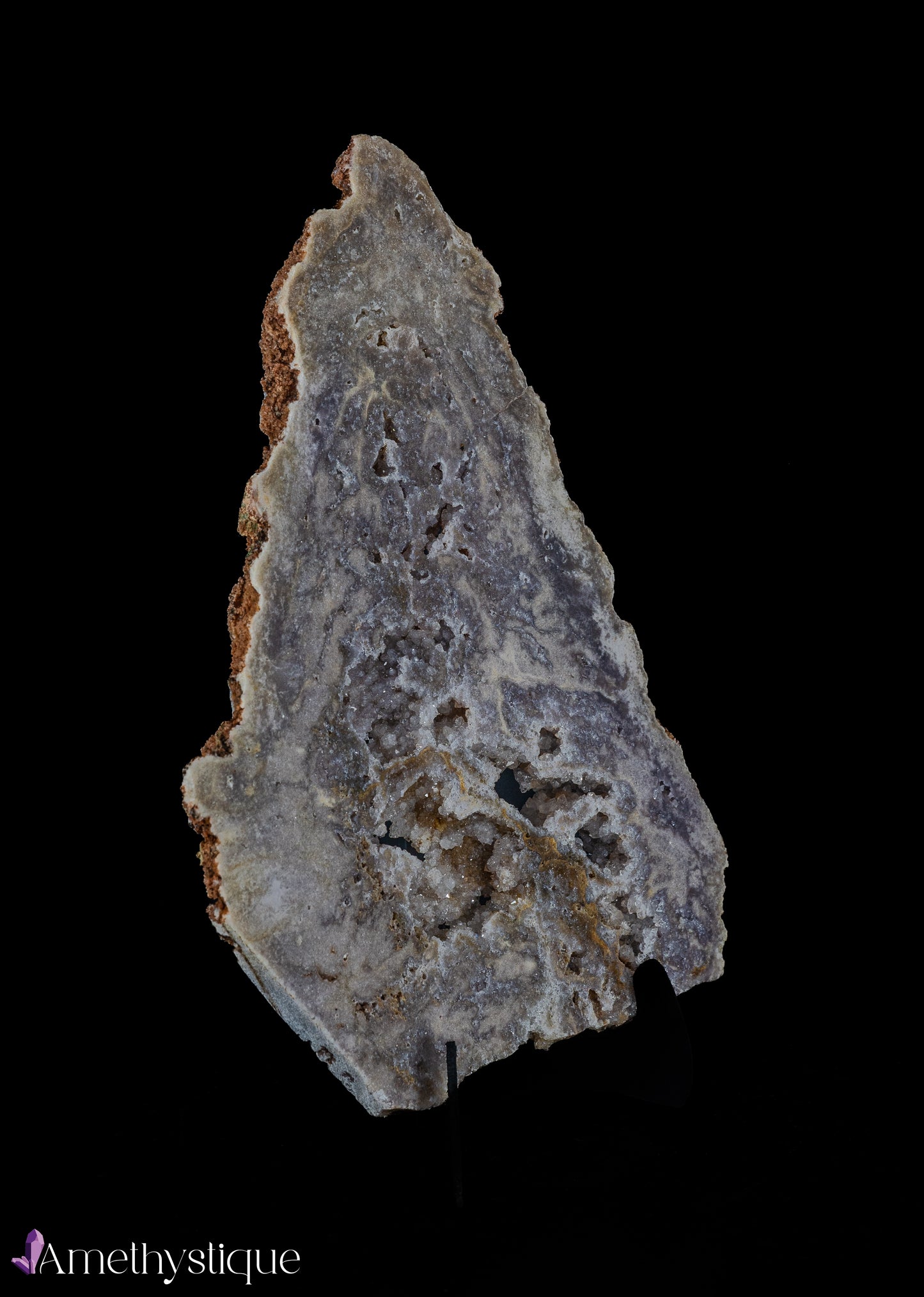 Amethyst plaque - Larissa